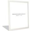 Rahmendesign24 Cornice portafoto Puzzlerahmen | Bianco (opaco) 50x100cm | Moderno fotogramma per foto, poster, puzzle e certificati | Cornice da galleria, cornice intercambiabile, decorazione, cornice