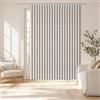 Generic Tende per Porte Personalizzate, Tende divisorie plissettate, Tende plissettate per bagni, studi e camere da Letto-Beige- W220xH240cm