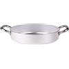 Baldassare Agnelli Pentole Agnelli ALMA10630 Cm 30 Agnelli Alluminio Professionale, 7.4 L, Acciaio Inossidabile, Argento, 30 cm