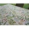 Pago Poco Tovaglia Rettangolare Fuori Misura Disegno FOGLIA VERDE 100% Cotone... MADE IN ITALY !!!!(165x270)
