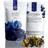 Stillestube Butterfly P 100 g Blue T | Fiori interi in qualità premium | 100% naturale e non trattata | blu intenso e versatile
