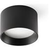 Faro Barcelona 68616 - MIZU Lampada plafoniera nera 8W