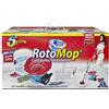 SUPERFIVE Rotomop DOR442, Scopa con Secchio di Tergipavimento, Rosso
