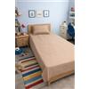 GX GARGIX Completo letto Lenzuola singolo una piazza in policotone lenzuolo sopra sotto + federa (GX/PLTS-87)