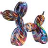 YOYUMI Scultura Graffiti Colorati Palloncino Ornamenti Per Cani Decorazioni Creative Per La Casa Ornamenti Per Ufficio - Fuochi D'Artificio
