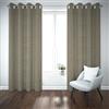 HOME ZEN HOUSEHOLD LINEN Tenda da interno CHECKS 140x280cm con occhielli 1 pannello oscurante, termica, jacquard, tinta unita per camera da letto tenda soggiorno (BEIGE)
