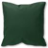Cieffepi Home Collections Cuscino Arredo ECOPELLE (40 x 40 cm, Verde Scuro)