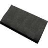 Corredocasa - Granfoulard in Policotone - Telo Arredo Singolo e Doppio - Misure 160x280 cm e 240x280 cm - Eleganza e Comfort per la Tua Casa (Nero, 2 Piazze)