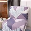 AQIGR Copripoltrona Senza braccioli Coprisedia Accent poltroncina Fodere per sedie Accento poltroncina Coprisedia Stampato Elasticizzati 1 Posto (Color : #22, Size : 1 Pezzo)