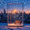 Generico La Lampada Magica Della Neve, 2026 Nuova Lampada Della Neve Con Lampione Innevato E Scena Natalizia, Luce Notturna Fai Da Te Con Paesaggio Innevato, Ideale Per La Tavola Delle Feste (2 pezzi-b)