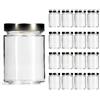 Firmadigaranzia srl Set da 72 Vasi 314 ml Std con Tappi 63 twist off idonei alla bollitura - Vasetti per conserve in vetro da 314 cc in vetro - Made in italy