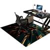 Tkuhknag Gaming Tappeto Sedia - Tappeto salvapavimento - Tappeto Protettivo Sottosedia - Protezione Parquet e Pavimenti Duri - Tappetino per Sedia da Ufficio - Ufficio protettore del pavimento 180 x 200 cm