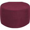 ELYSYSRL Rotondo Copri Pouf Elasticizzato Fodera Velluto Grande 50X50 80x80 80x65 Ottomano Cover Fodera Poggiapiedi per Divano Jacquard Antiscivolo Cover Sgabello Copertura Protettiva per Ottomana ( Color : @2