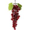 Ulalaza 85 uva falso grande viola rotondo uva modello di frutta artificiale vita cucina cucina Decorazione tavolo da tavolo Ornamento