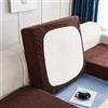 VEAI Coprisedile per Divano 3/4/2/1 Posti con Penisola Copri Divano Elastico Federa per Cuscino per Divano del Sedile Velluto Copridivano Protezione del Cuscino Sedile ( Color : #18 , Size : 2 seats - X (9