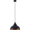 Lindby Lampada a sospensione dimmerabile (Vintage) colore Nero, in Metallo ad es. Soggiorno & Sala da pranzo lampada soffitto plafoniera illuminazione