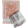 Generico Set di 6 Strofinacci da Cucina con Tela Aida, Motivo Frutta, 49x67 cm, Multicolore (Pacco agrumi)