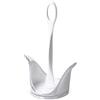 OMADA Portarotolo da Cucina, Porta Scottex in Acrilico con Manico | Accessorio Pratico per Cucina, 19,5x15,5x H32 cm, Design Elegante, Collezione Square