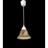 Generico Lampadario a Sospensione Classico in Vetro Murano, 1 Luce, per Cucina, Bagno, Camera, Soggiorno, Scala, Corridoio art. greca