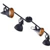 Lindby Faretto dimmerabile (Moderno) colore Nero, in Metallo ad es. Soggiorno & Sala da pranzo Lampada incasso plafoniera applique