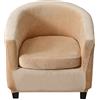 CHNSHOME Coprisedili Poltroncina club 2 pezzi Copripoltrona 1 posto Fodera per poltrona Chesterfield 1 posto cocktail Sedia Coprisedie per bar Tullsta
