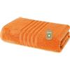 Lavea® 1 Telo Sauna 80x200 cm in Spugna di Cotone Bio 100% Morbidi e Assorbenti, per Casa Hotel Spa - Ideali anche come Asciugamani Doccia - Arancione