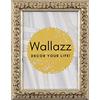 Wallazz Cornice Portafoto in Legno Pregiato - Made in Italy - Vetro Sintetico Infrangibile Crilex - Disponibile in Diverse Varianti - Design Italiano e Qualità Artigianale,24x30cm Foglia Argento