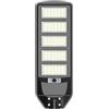 GASIASHOP SRL UNIVERSO J02-270W-F LAMPIONE STRADALE LED 270W EQUIVALENTI CON PANNELLO SOLARE FOTOVOLTAICO E SENSORE DI MOVIMENTO IP65 2700 LUMEN
