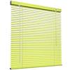 Victoria M. Veneziana in Alluminio, 50 x 130 cm, Giallo, Montabile Senza Fori, Incluse Clip di Fissaggio Klemmfix