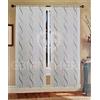 GBiancheria COPPIA TENDE DEBORA 70X150 70X240 PER FINESTRE E PORTEFINESTRE PRONTE DA APPENDERE (70x240, Beige)