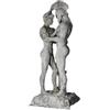 Generic Statua di Achille e Patroclo, statua di mitologia greca, decorazione artistica classica del compagno di guerriero, statua di legame eroico per esposizione di scaffali domestici, stile antico da