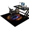 Tkuhknag 160 x 200 cm Tappeto per Sedia con Ruote per Parquet Pavimenti Duri, Tappeto per Sedia Ufficio, Protettivo Salvapavimento, Tappetini per Scrivania e Sedia da Ufficio, Tappeto per Sedia Gaming