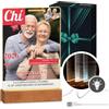 Maverton Cornice a LED in vetro acrilico personalizzabile - Quadro in 3D con foto - Immagine con illuminazione LED - Lampada luminosa con foto - per Lei o Lui - Dimensioni: L/XL - EDIZIONE SPECIALE