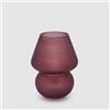 EDG Enzo De Gasperi Lampada Aura da Tavolo Usb Abatjour H 15 Cm D 12 Cm Mauve