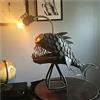 SUNESA lampada Lampada rustica for pesce rana pescatrice USB, lampada stile Steampunk Cafe Shark, lampade da tavolo in stile retrò, lampadine a LED, luci notturne fatte a mano, arredamento creativo industria