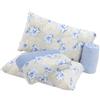 Viterbo Biancheria Coordinato Lenzuola Completo Letto Matrimoniale In Morbido Pile A Fantasia Kenia (6127) (Rose Celeste)