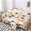 QQWBHJ Copridivani 1 2 3 e 4 posti Copridivani elasticizzati Copridivani con stampa Copridivani universali Copridivani completi Protezione per mobili per cani, gatti e anim(Size:2 Seater (145-185cm),Color:M)
