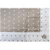 Russo Tessuti Centrotavola Centro Copritavola Cuore Pois 90x90 cm Vari Colori-Beige
