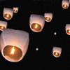Apgstore 10PCS Cinese Lanterne di Carta Lampada per Feste e Matrimoni, Bianco, Confezione