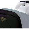 Home Tresor - Piumone Piumino Invernale Caldissimo Imbottitura in Morbida Microfibra Anallergica Soft 300 gr/mq Qualità Premium Reversibile Bicolor (Nero/Grigio, Una Piazza e Mezza cm. 200x200)