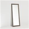ARHome Specchiera da Parete, 160 x 60, Frassino Rustico, Specchio da Terra, Made in Italy