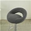Mswborml Rotondo Copri Sgabelli Cucina con Schienale Cavo 4/2 Pezzi, Elasticizzato Coprisedie Fodere per Sgabelli Rotondi da Bar con Schienale Aperto, Girevoli Coprisgabello da Bar Lavabile,I,1PC