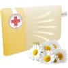 BELTALIA Cuscino Cervicale Memory Foam Aromaterapico - Dispositivo Medico Classe 1 Detraibile - Traspirante con Fori Surround - Fodera Jersey - Made in Italy - (Camomilla Jersey, 73x43 H14)