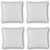 Cieffepi Home Collections Set 4 Anime Imbottiture per Cuscini Arredo 30x30 cm