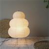 Chao Zan E27 Lampada da Terra Origami Moderna, retrò comodino, Design a Lanterna Giapponese, Illuminazione d'Atmosfera per Soggiorno e Camera da Letto, luce notturna decorativa (Tipo A)