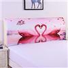 uyeoco Copritestiera Fodera/Copri Testata Letto Copertura Headboard Covers Testiera Letto Matrimoniale Singolo Elastica per Letto Fodera Protezione Elastico all-Inclusive Coperchio Testata Letto