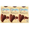 CAIYA 3X Mulino Bianco Batticuori Biscotti Frollini con Cacao, Latte e Cioccolato Fondente 350gr [3 Confezioni]