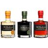 Due Vittorie Tris Aceto Balsamico ReModena - Bianco, classico IGP e Mela 250ml x 3
