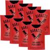 Barazzo Pork Jerky Classico | 1 kg (8 sacchetti da 125 g) | 100% carne essiccata regionale premium | Beef Jerky/Biltong