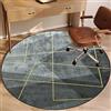 EYZO Tappetino per Sedia da Ufficio, Rotondo 80 cm, Antiscivolo,Sedia Protettiva Multiuso Chair Mats per Pavimenti in Legno Duro e Piastrelle AntiGraffio, Chairmat Tappeto per Sedie da Scrivania